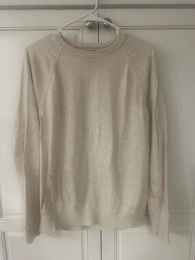 Men's Crewneck Sweater - Cream-Banana Republic-Large